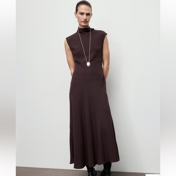 Mango Dresses & Skirts - NWT Mango A Line Turtleneck Dress